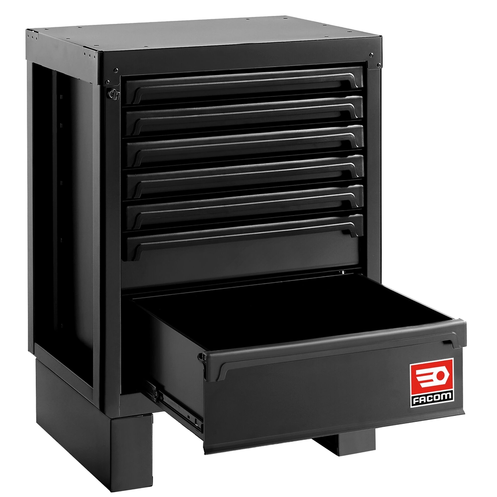 Meuble bas 7 tiroirs - noir - RWS2 - FACOM - RWS2-MBS7TBS