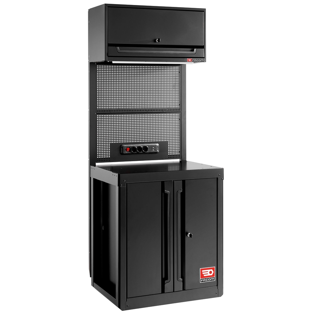 Meuble bas 2 portes - noir - RWS2 - FACOM - RWS2-MBSPPBS