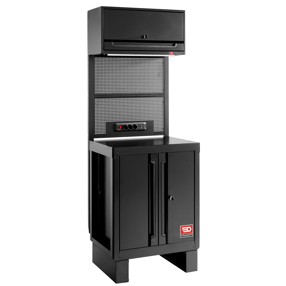 Meuble bas 2 portes - noir - RWS2 - FACOM - RWS2-MBSPPBS