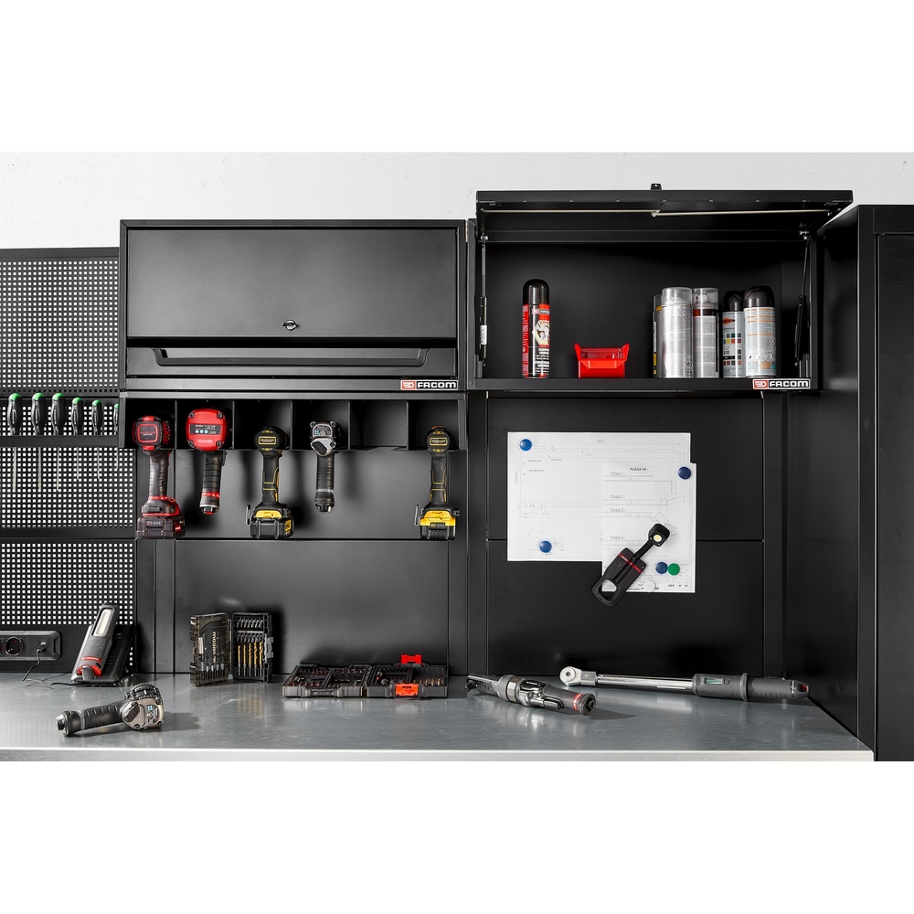 Support de rangement pour outils électroportatifs - noir - RWS2 - FACOM - RWS2-POWRACKBS