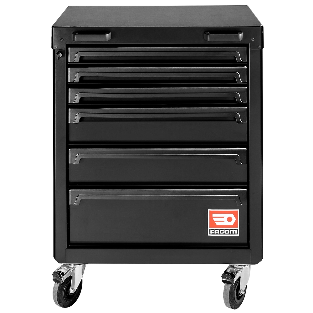 Meuble roulant 6 tiroirs - noir - RWS2 - FACOM - RWS2-ROLL6M3ABS