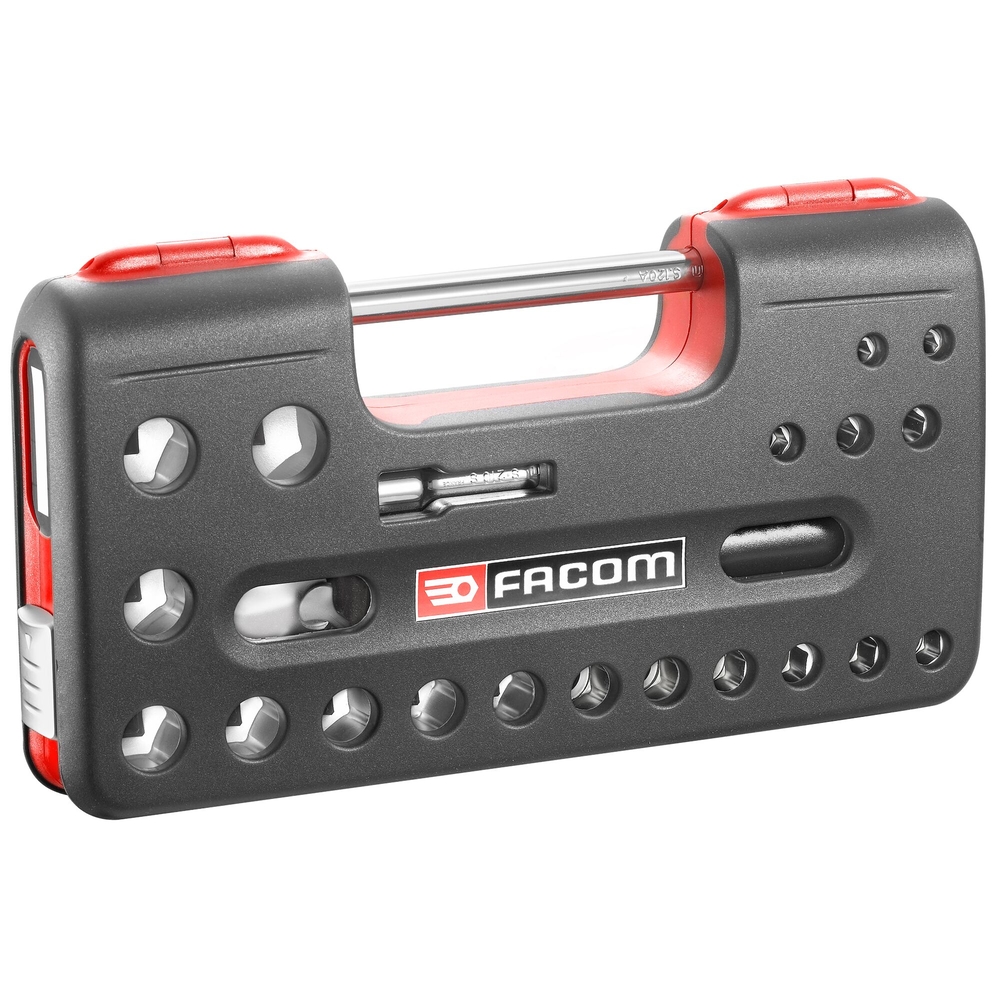 Coffret douilles 1/2' 6pt 22pc - FACOM - SL.DBOX4