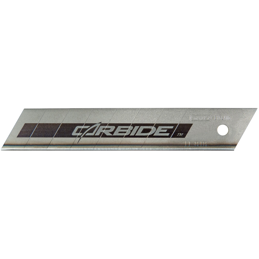 Lames de cutter 18 mm - Fatmax au carbure de tungstène - 5 lames - STHT0-11818 - STANLEY