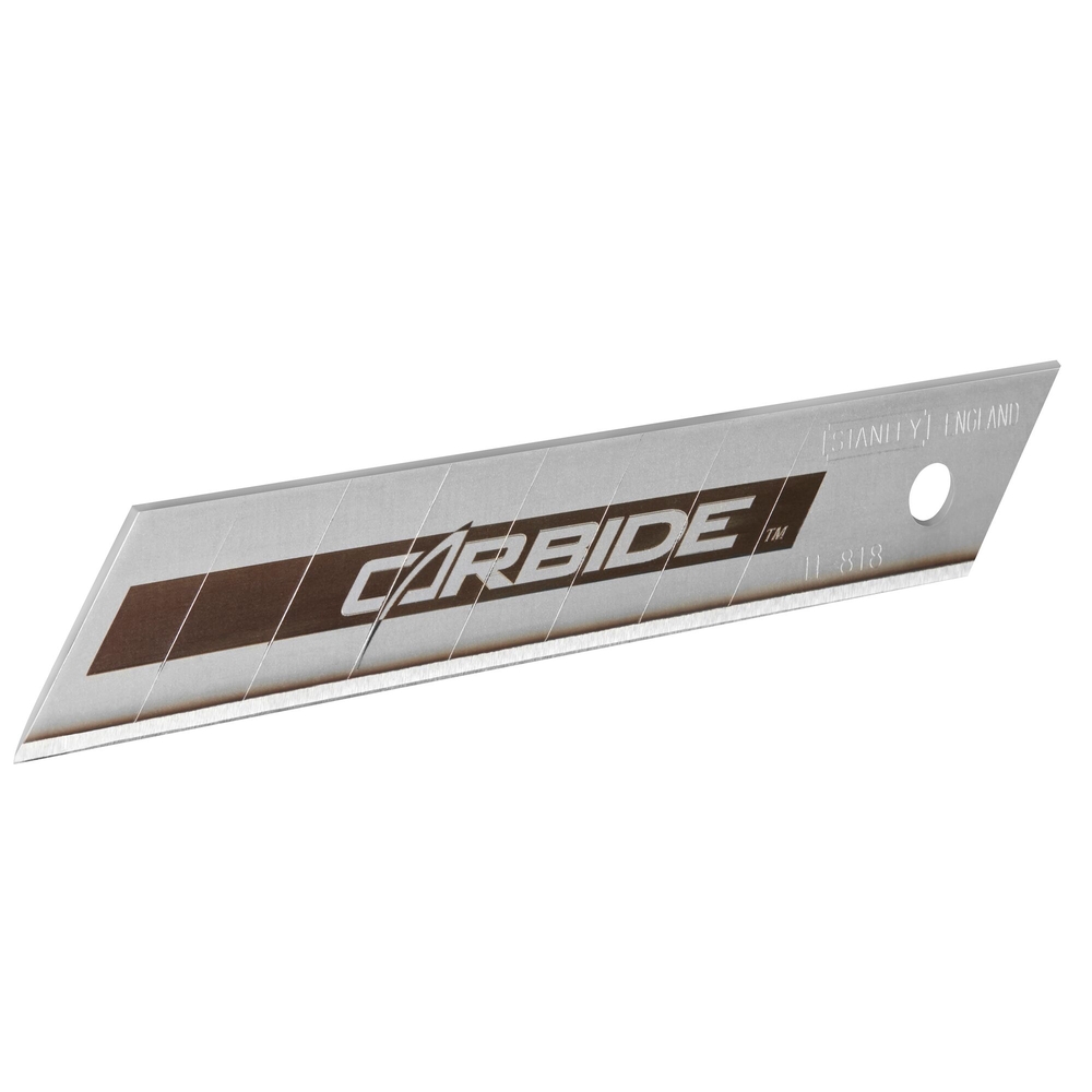 Lames de cutter 18 mm - Fatmax au carbure de tungstène - 5 lames - STHT0-11818 - STANLEY