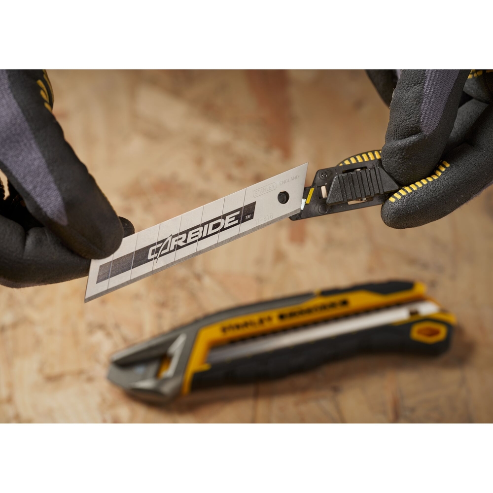 Lames de cutter 18 mm - Fatmax au carbure de tungstène - 5 lames - STHT0-11818 - STANLEY