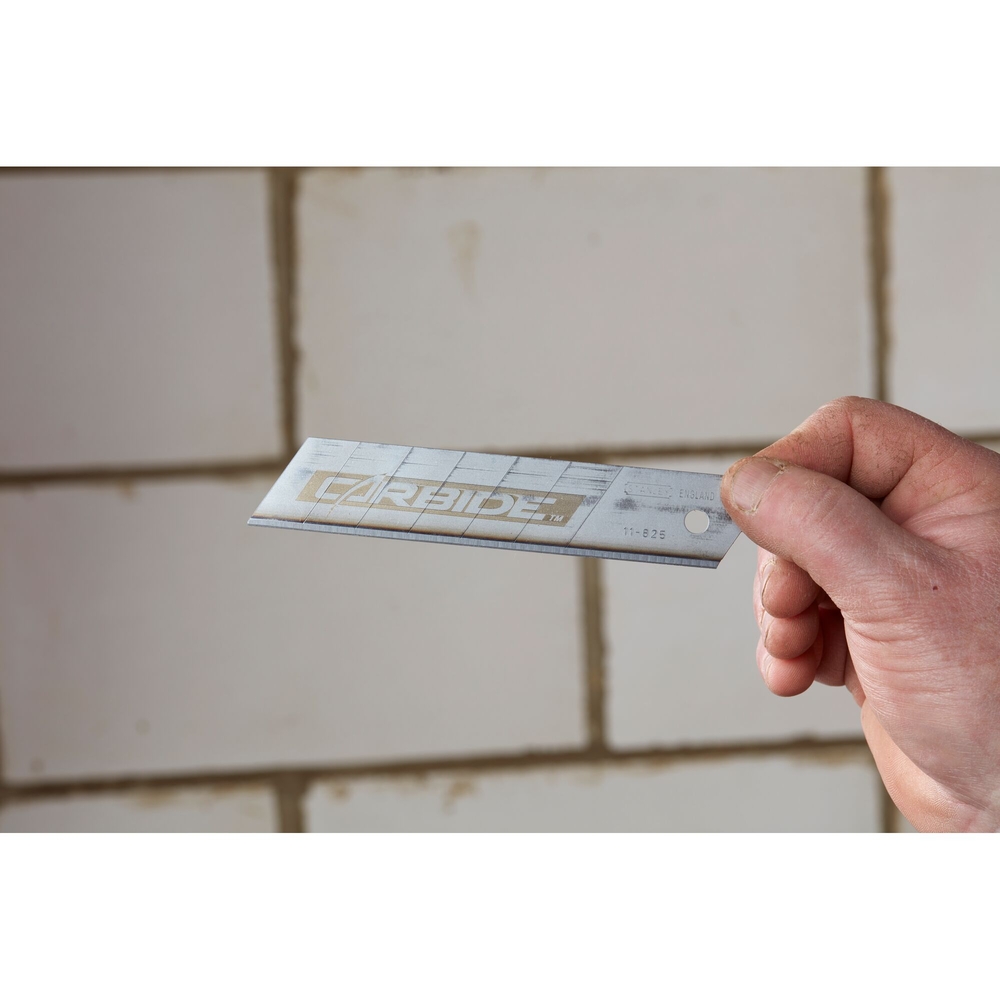 Lames de cutter 25 mm - Fatmax au carbure de tungstène - 5 lames - STHT0-11825 - STANLEY