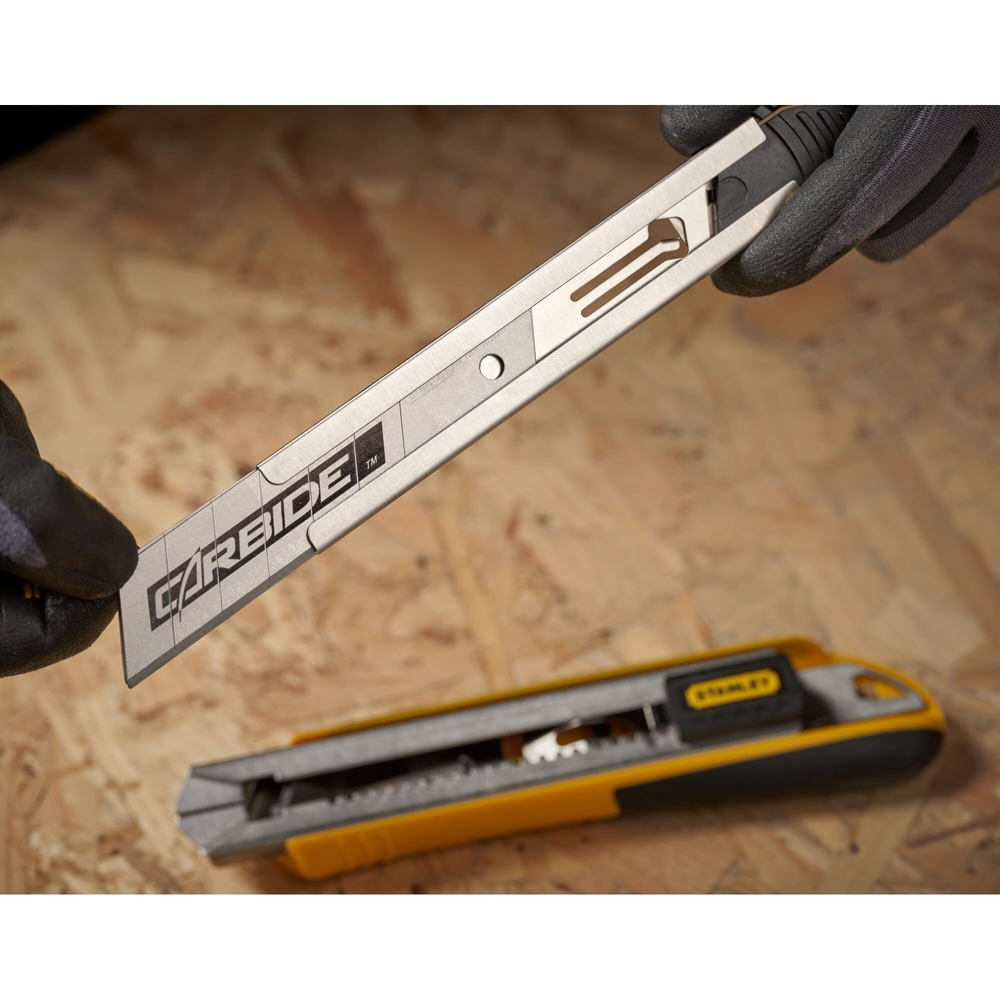 Lames de cutter 25 mm - Fatmax au carbure de tungstène - 5 lames - STHT0-11825 - STANLEY