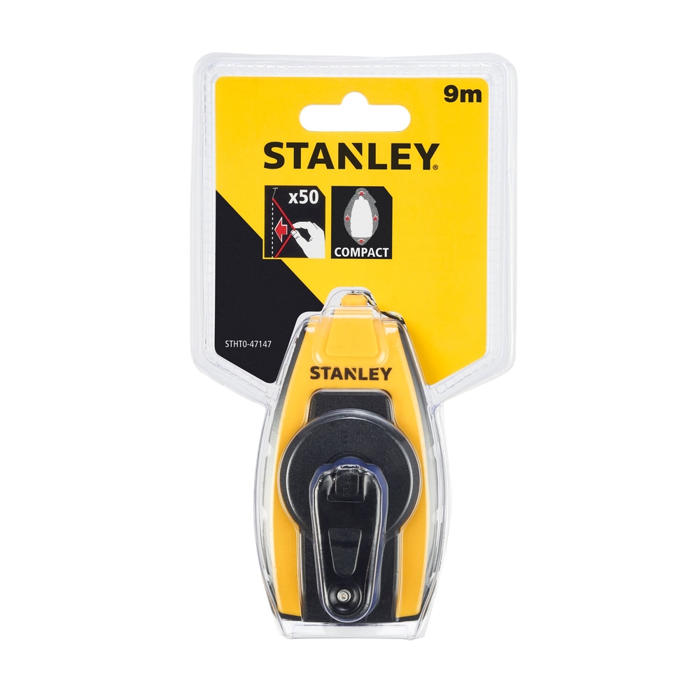 Cordeau traceur 9 m compact Stanley - STHT0-47147 - STANLEY