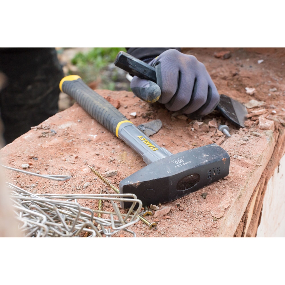 Marteau de serrurier manche fibre de verre 800 g - STHT0-51909 - STANLEY