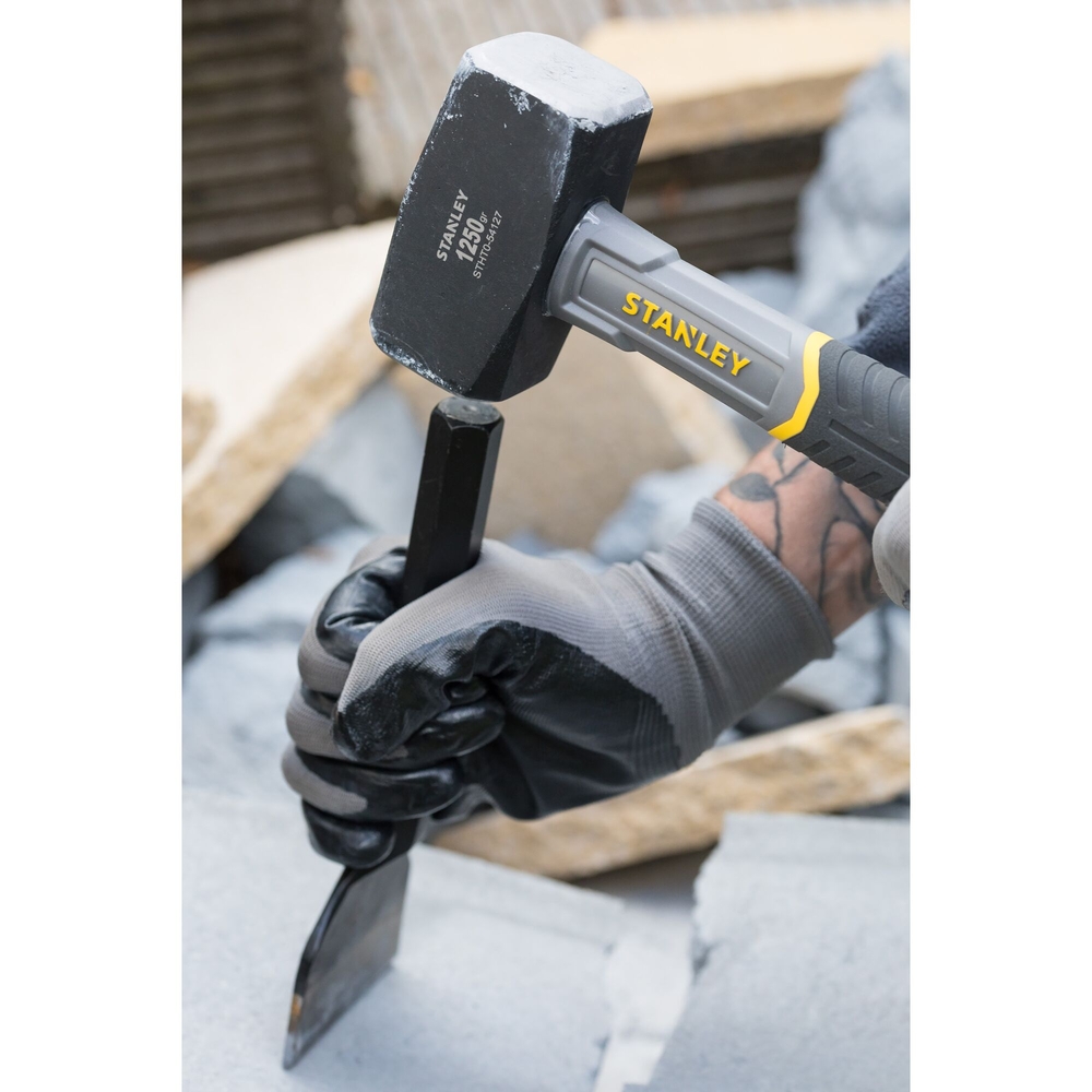 Massette manche fibre de verre angles abattus 1250 g - STHT0-54127 - STANLEY