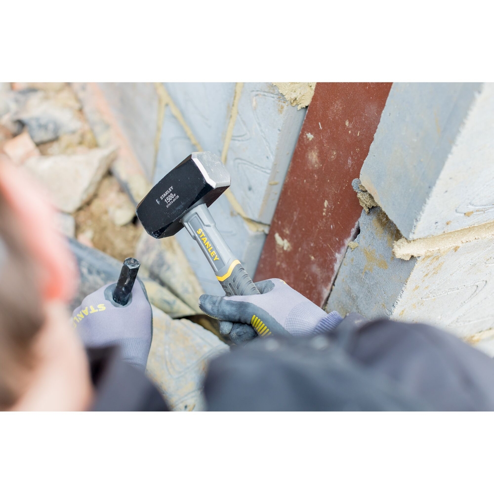 Massette manche fibre de verre angles abattus 1500 g - STHT0-54128 - STANLEY