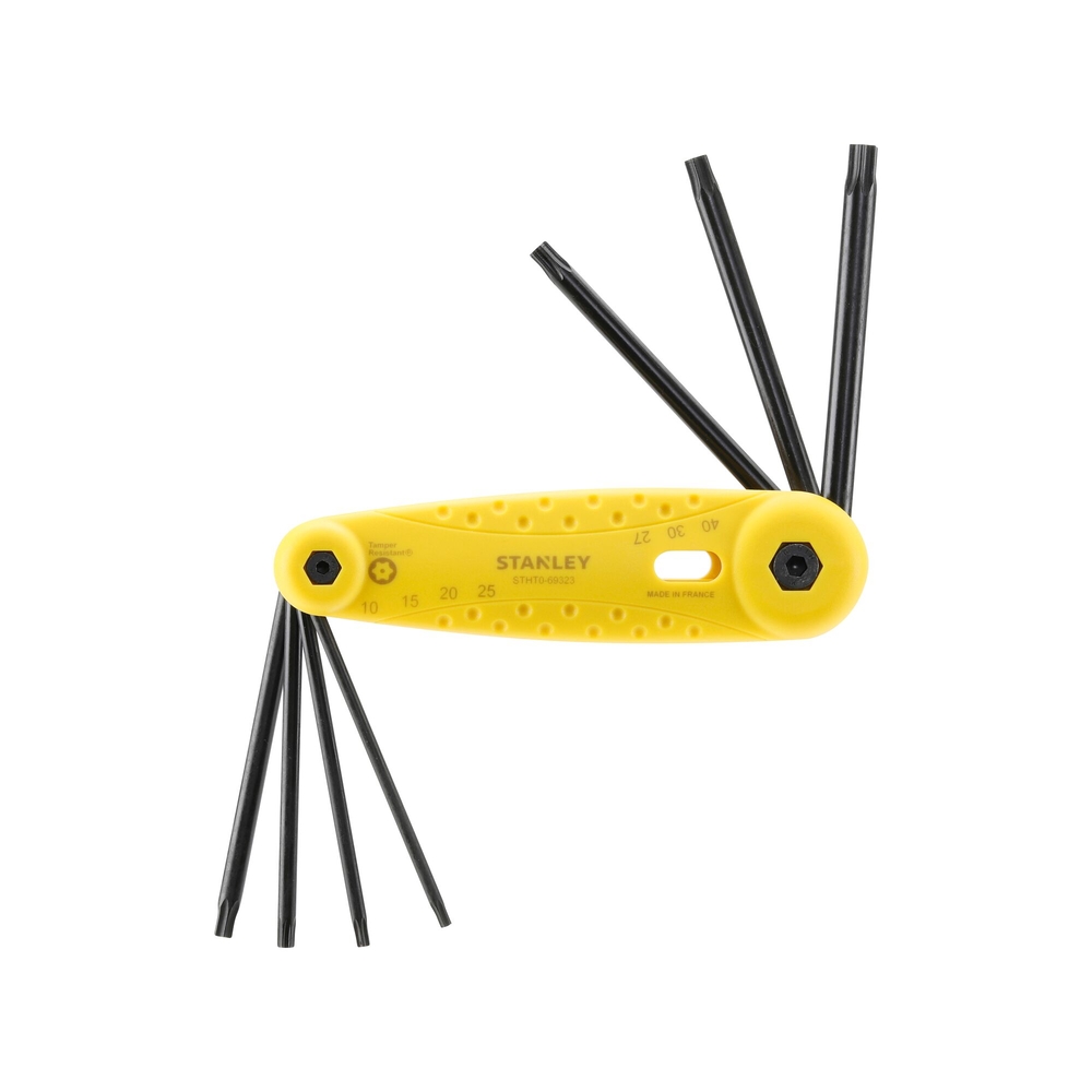 Combi 7 clés mâles Tamper Torx - STHT0-69323 - STANLEY