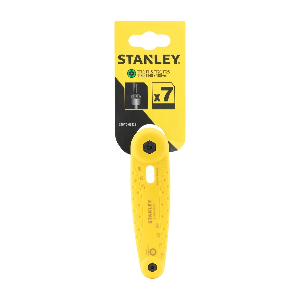 Combi 7 clés mâles Tamper Torx - STHT0-69323 - STANLEY