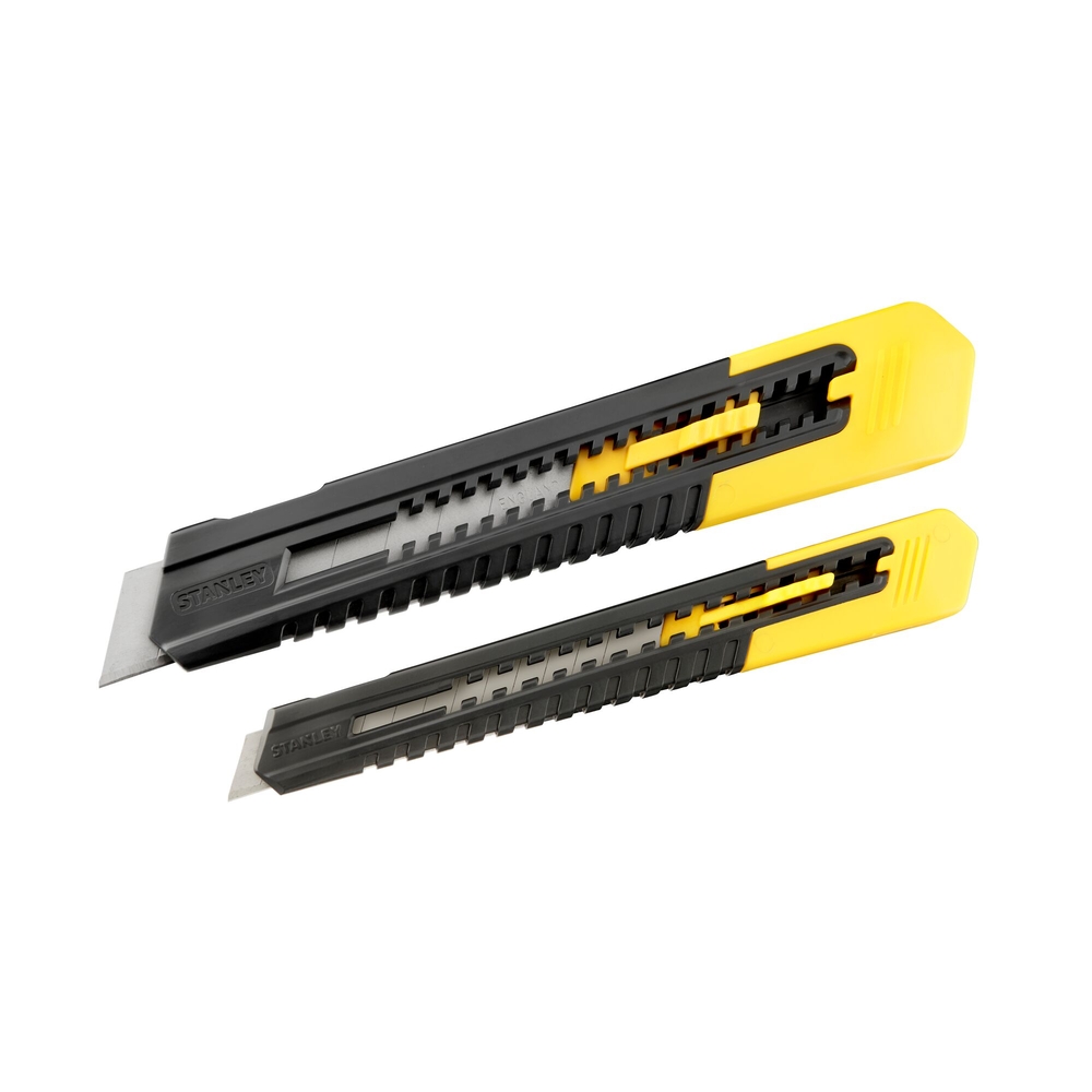 Lot de 2 cutters 9 et 18 mm SM - STHT10202-0 - STANLEY