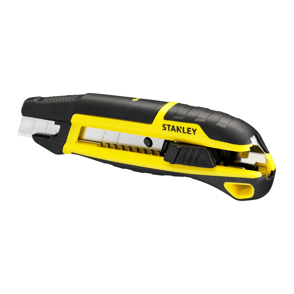 Cutter 18 mm quick snap bimatière – bouton poussoir - STHT10501-0 - STANLEY