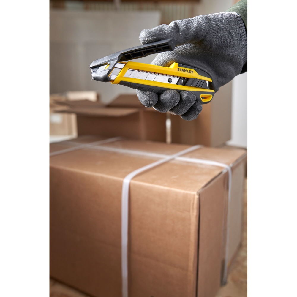 Cutter 18 mm quick snap bimatière – bouton poussoir - STHT10501-0 - STANLEY