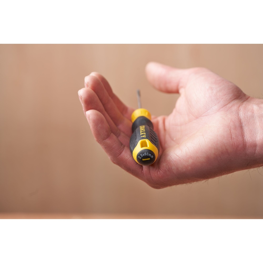 Tournevis Cushion Grip électricien 2,5 x 60 mm - STHT16151-0 - STANLEY