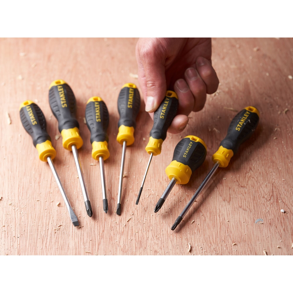 Tournevis Cushion Grip électricien 2,5 x 60 mm - STHT16151-0 - STANLEY
