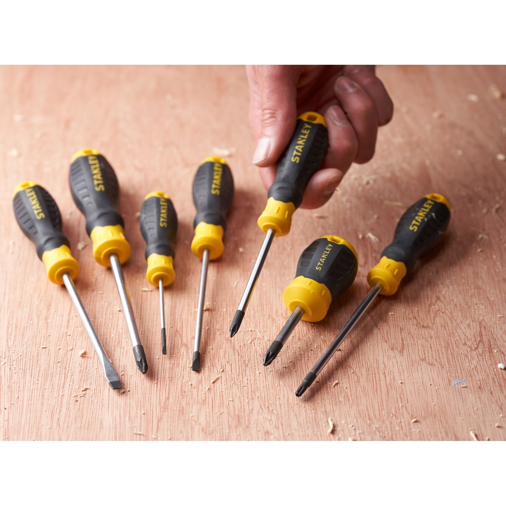Tournevis Cushion Grip Phillips PH1 x 75 mm - STHT16155-0 - STANLEY