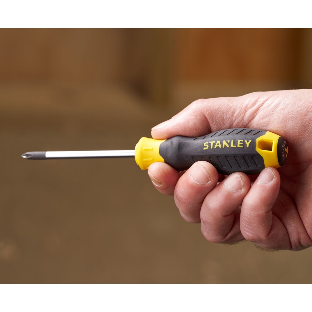 Tournevis Cushion Grip Phillips PH1 x 75 mm - STHT16155-0 - STANLEY