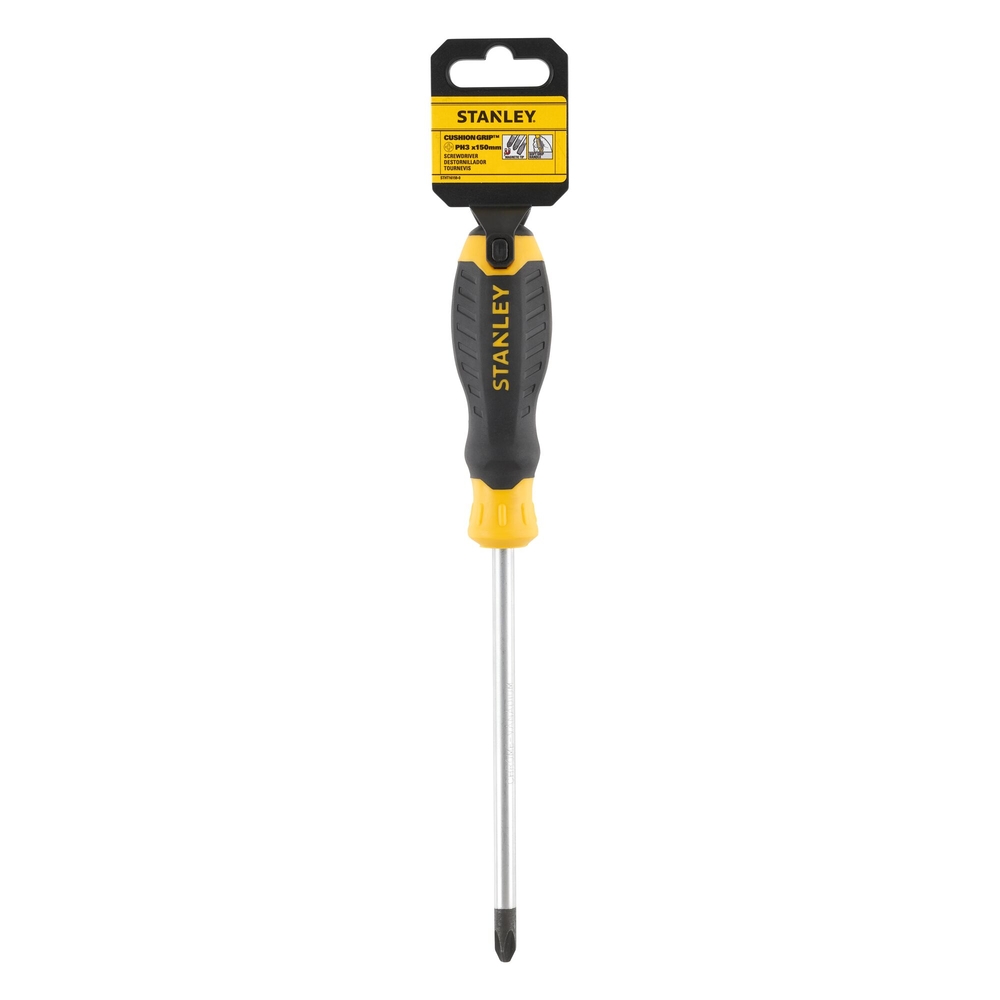 Tournevis Cushion Grip Phillips PH3 x 150 mm - STHT16159-0 - STANLEY