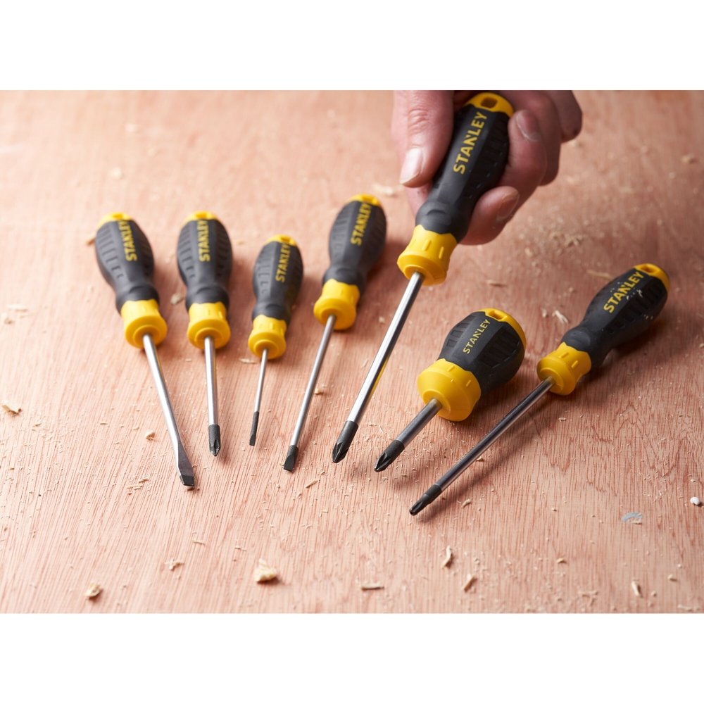 Tournevis Cushion Grip Pozidriv PZ2 x 100 mm - STHT16163-0 - STANLEY