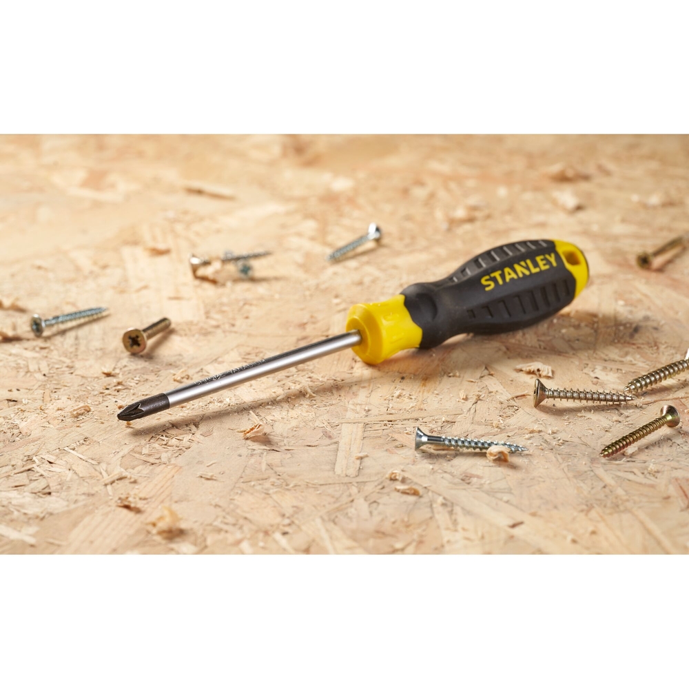 Tournevis Cushion Grip Pozidriv PZ2 x 100 mm - STHT16163-0 - STANLEY