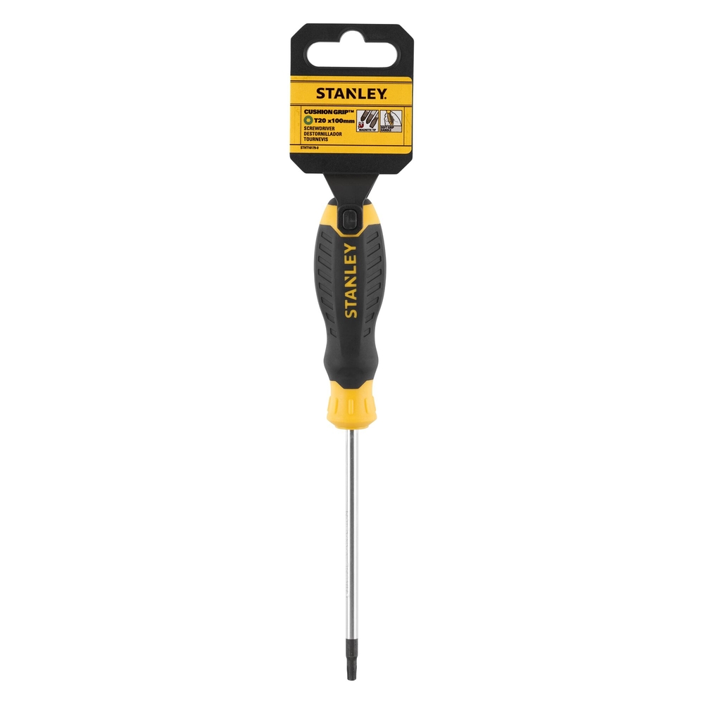 Tournevis Cushion Grip Torx TT20 x 100 mm - STHT16179-0 - STANLEY