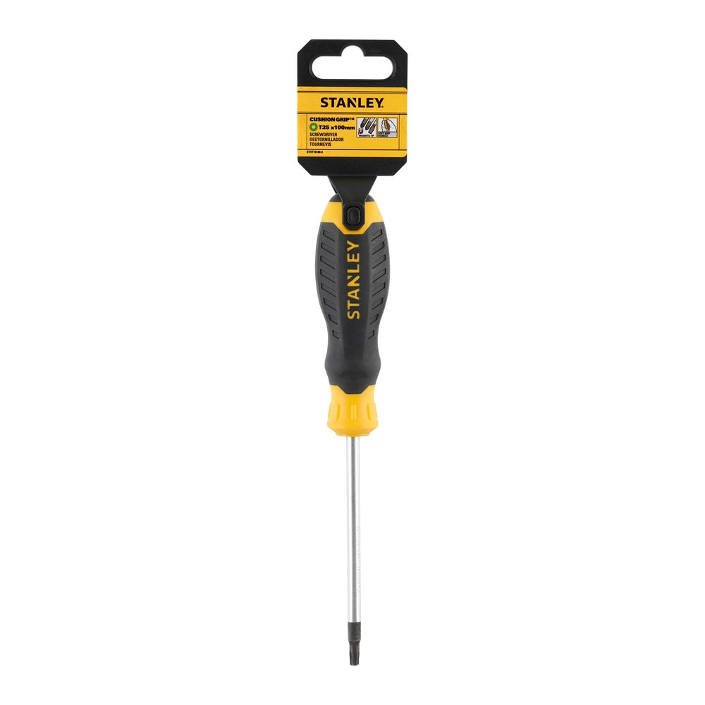 Tournevis Cushion Grip Torx TT25 x 100 mm - STHT16180-0 - STANLEY