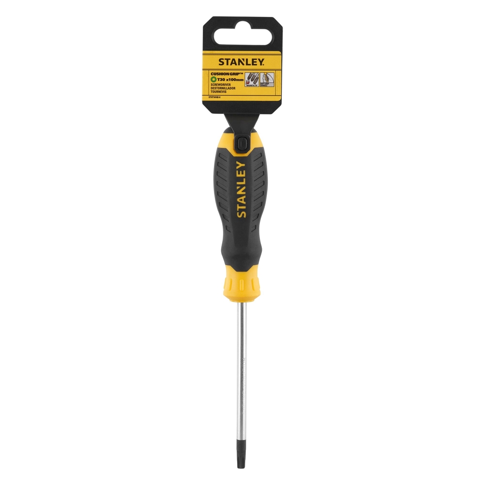 Tournevis Cushion Grip Torx TT30 x 100 mm - STHT16182-0 - STANLEY