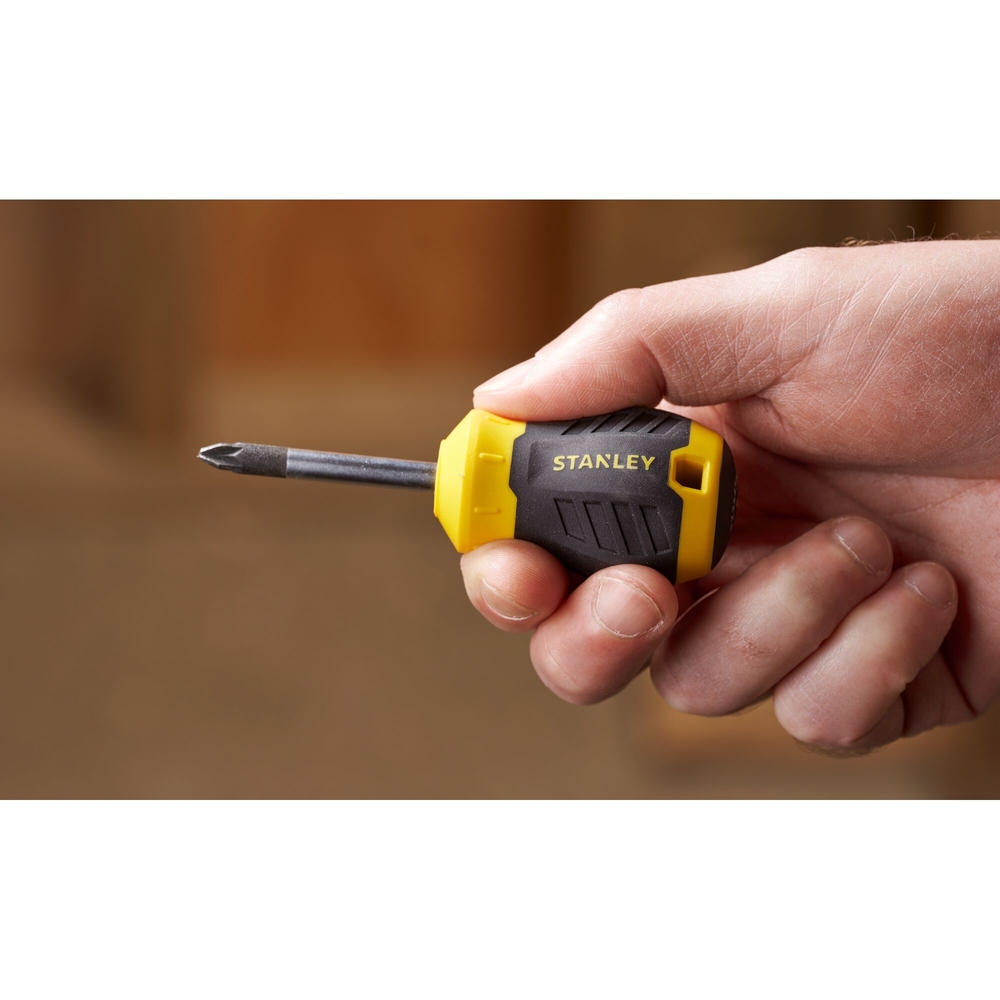 Tournevis Cushion Grip boule Pozidriv PZ2 x 45 mm - STHT16196-0 - STANLEY