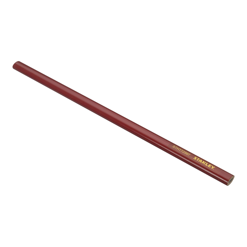 Crayon de charpentier 30 cm - corps rouge - STHT1-72997 - STANLEY