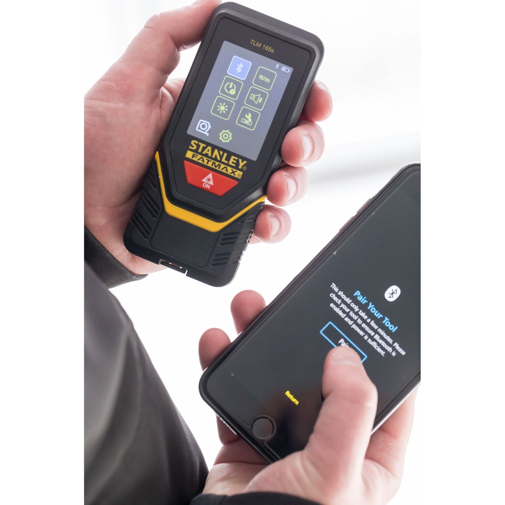 Mesure laser DIY TLM165S Bluetooth - 50 m - STHT1-77139 - STANLEY FATMAX