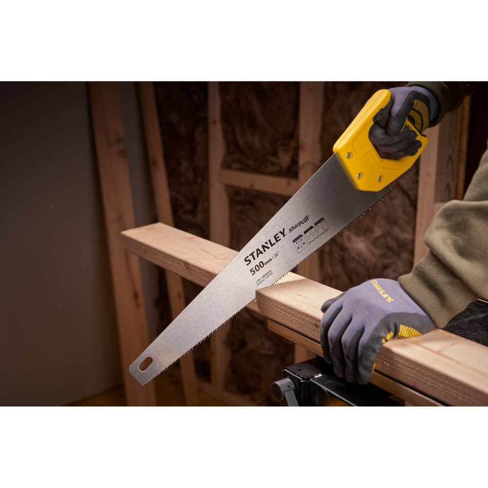 Scie égoïne Sharpcut coupe de débit 500 mm - STHT20367-1 - STANLEY