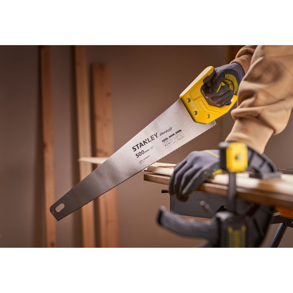 Scie égoïne Sharpcut coupe fine 500 mm - STHT20371-1 - STANLEY