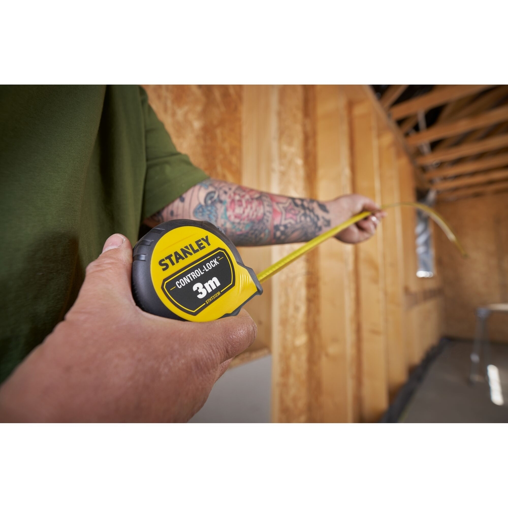 Mesure 3 m x 19 mm double marquage Control-Lock - STHT37230-0 - STANLEY