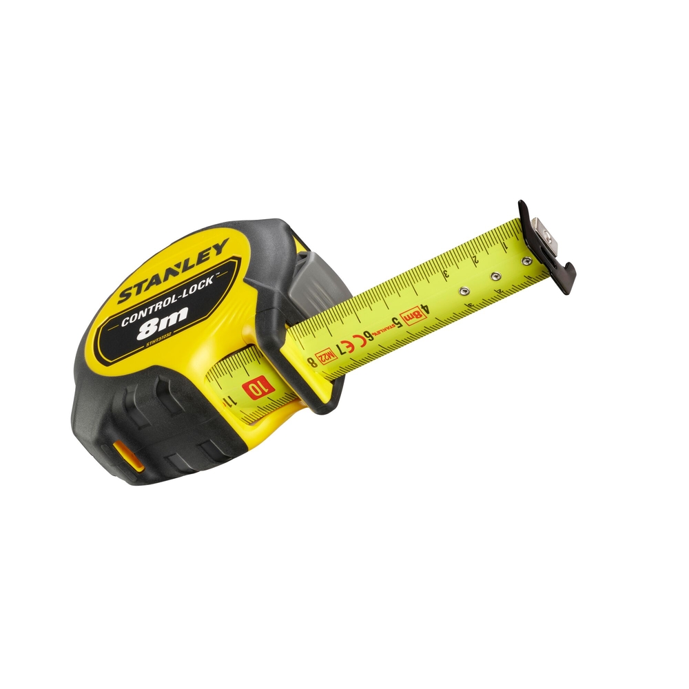 Mesure 8 m x 25 mm double marquage magnétique Control-Lock - STHT37232-0 - STANLEY