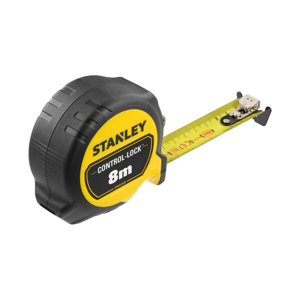 Mesure 8 m x 25 mm double marquage magnétique Control-Lock - STHT37232-0 - STANLEY