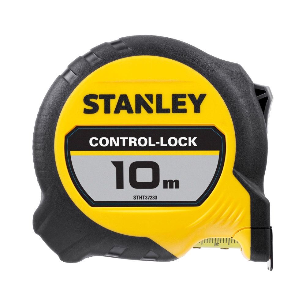 Mesure 10 m x 25 mm double marquage magnétique Control-Lock - STHT37233-0 - STANLEY