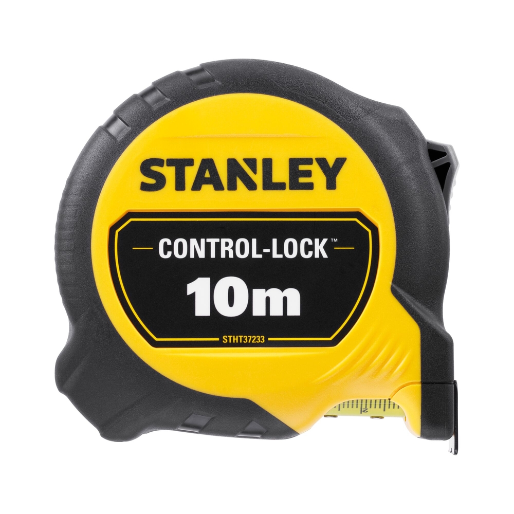 Mesure 10 m x 25 mm double marquage magnétique Control-Lock - STHT37233-0 - STANLEY