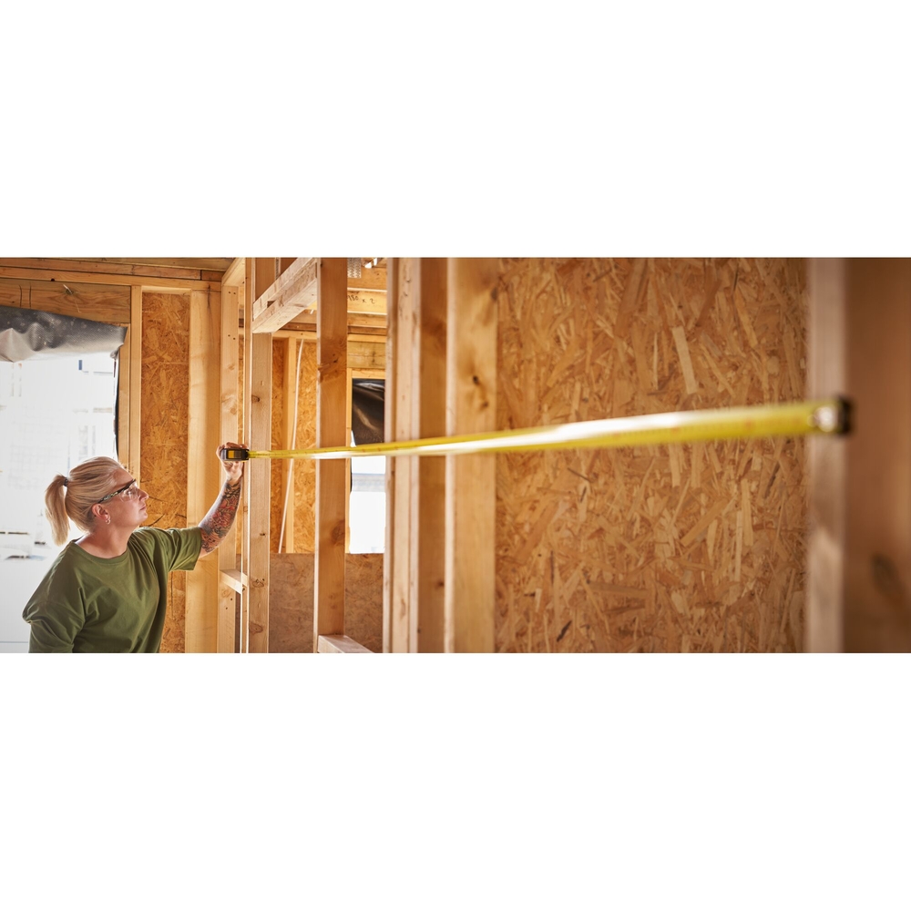 Mesure 10 m x 25 mm double marquage magnétique Control-Lock - STHT37233-0 - STANLEY