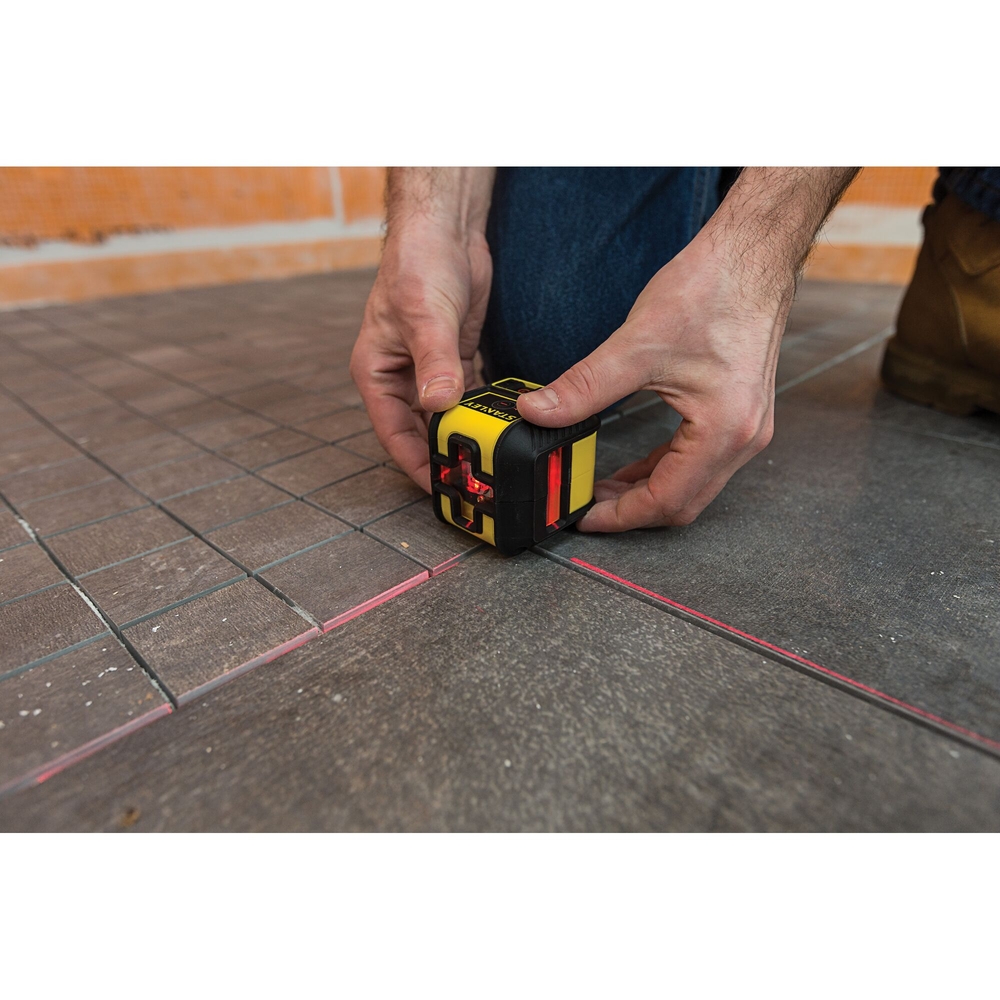 Niveau laser croix + équerrage CROSS90 - rouge - STHT77502-1 - STANLEY