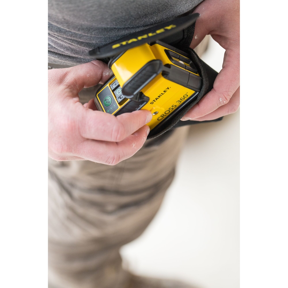 Kit niveau laser 360° CROSS360 vert + trépied - STHT77641-1 - STANLEY