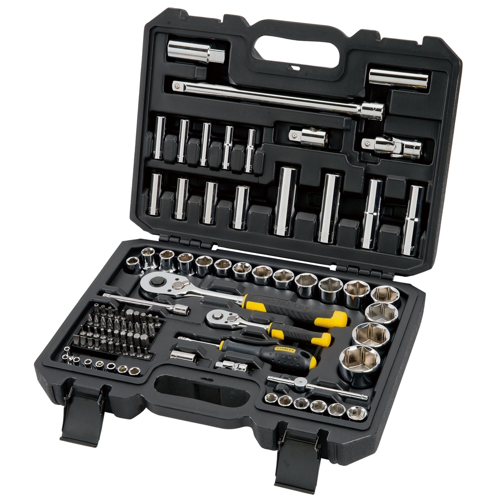 Coffret de douilles 1/4’’ + 1/2’’ - jeu de 96 pièces - STMT17379-1 - STANLEY