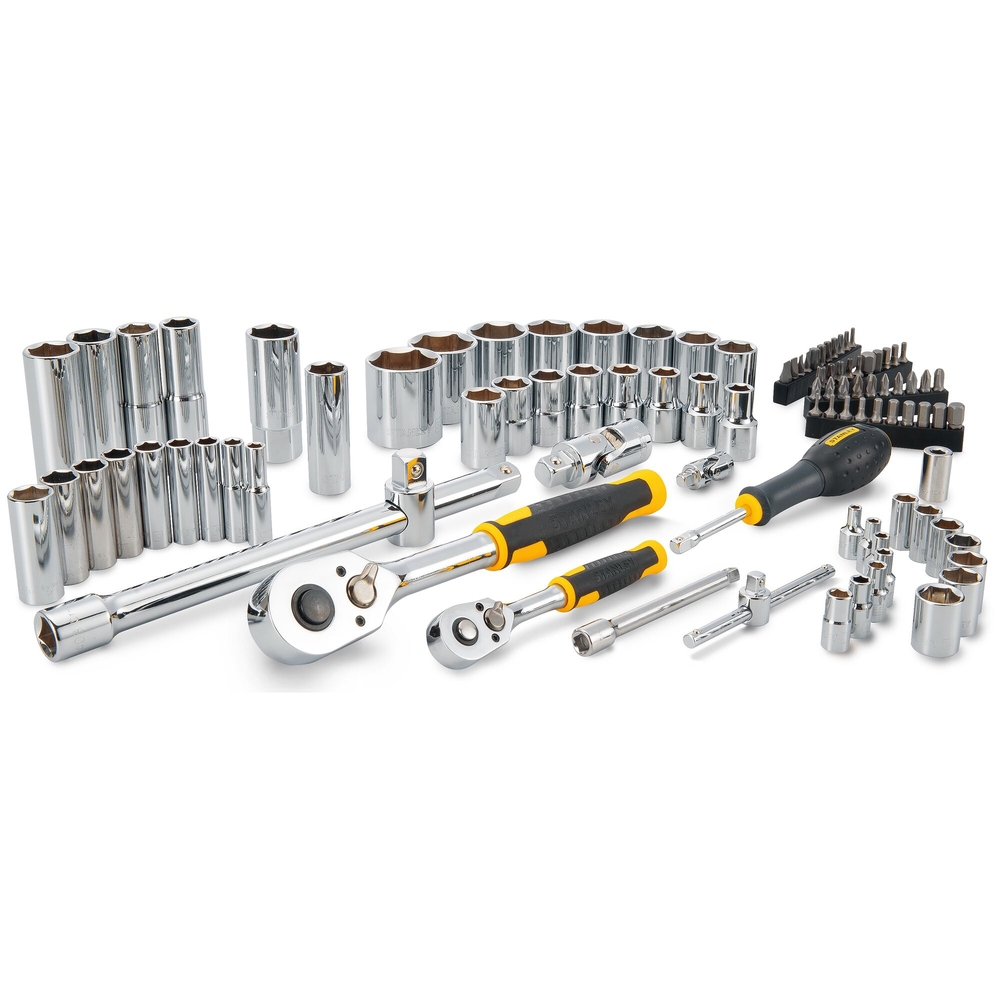 Coffret de douilles 1/4’’ + 1/2’’ - jeu de 96 pièces - STMT17379-1 - STANLEY