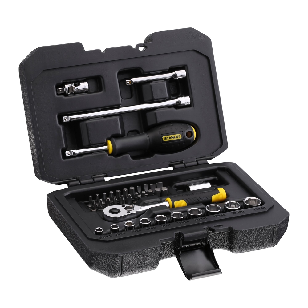 Coffret de douilles 1/4’’ - jeu de 38 pièces - STMT82828-1 - STANLEY