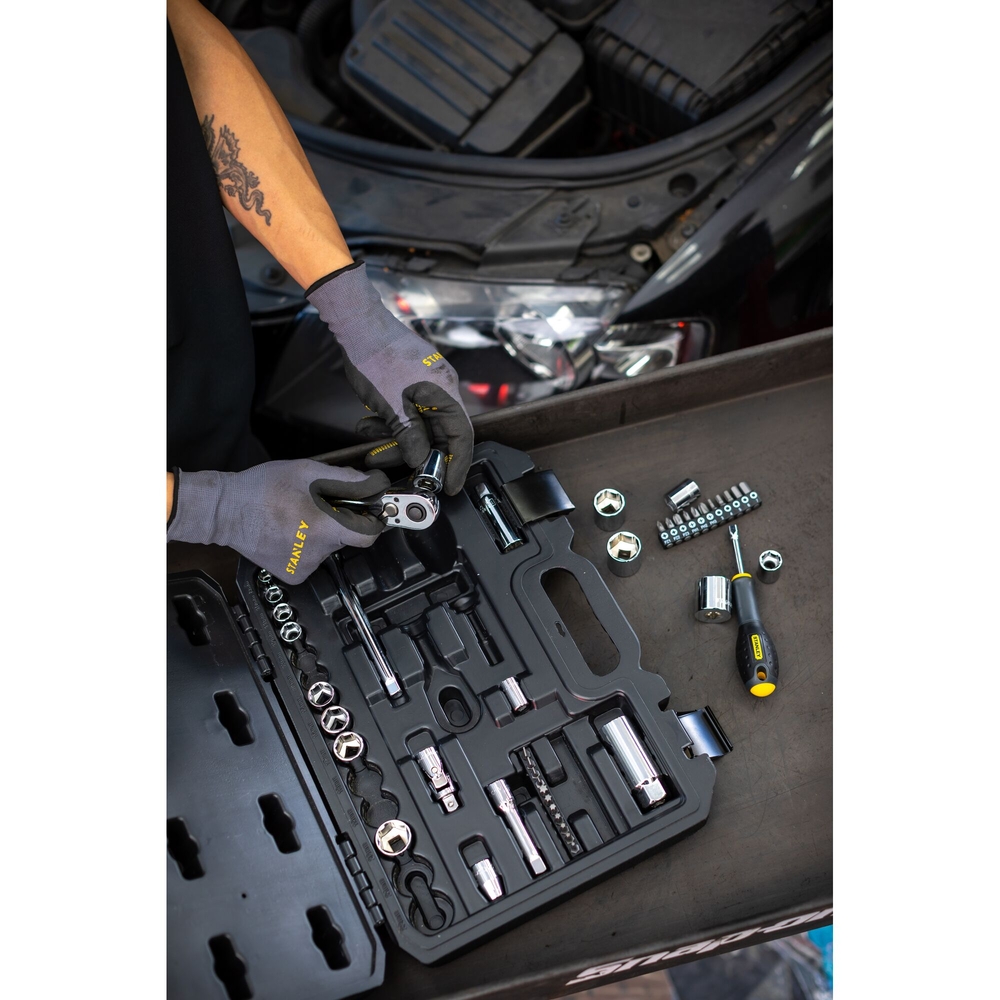 Coffret de douilles 3/8’’ - jeu de 45 pièces - STMT82829-1 - STANLEY