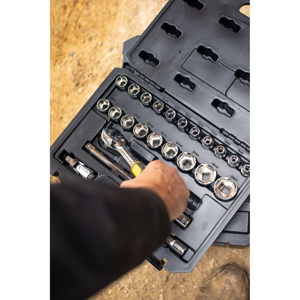 Coffret de douilles 1/2’’ - jeu de 24 pièces - STMT82830-1 - STANLEY