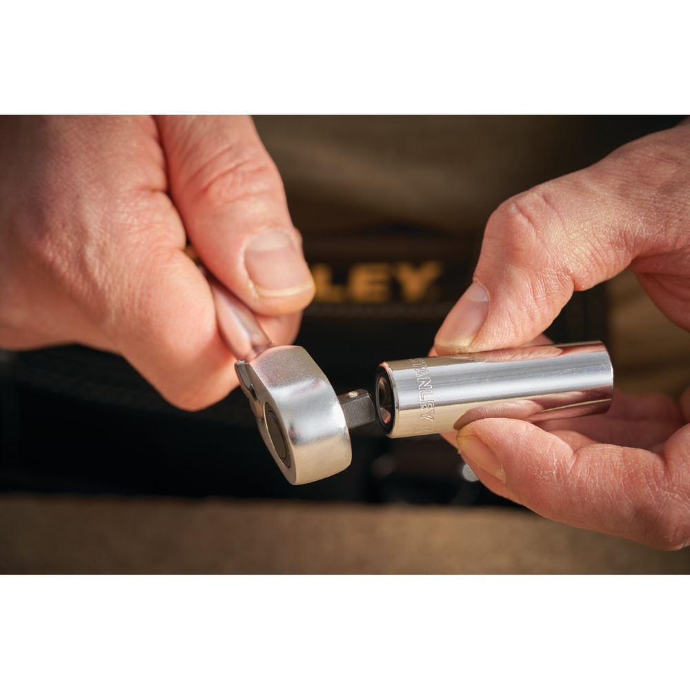 Douille longue 1/4’’ 6 pans 8 mm - STMT86096-0 - STANLEY