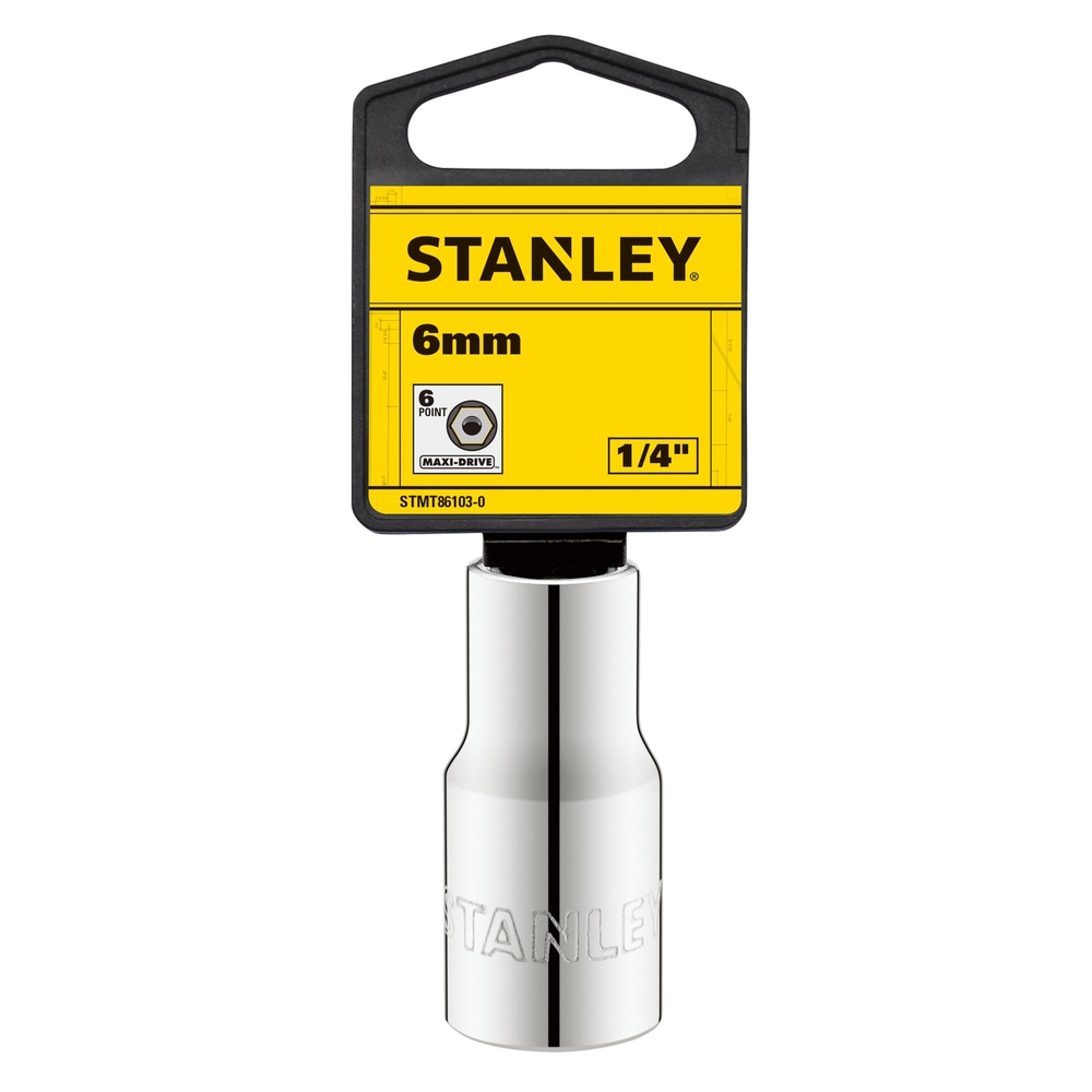 Douille 1/4’’ 6 pans 6 mm - STMT86103-0 - STANLEY